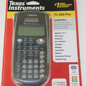 ~HOST PICK~TEXAS Instrument TI-36X Pro Engineering/Scientific Calculator 9.7 In